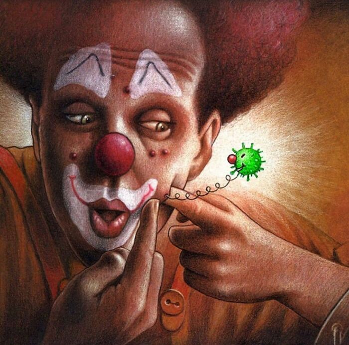 95 New Illustrations By Artist Pawel Kuczynski Put Their Finger On The Wounds Of Today's Society