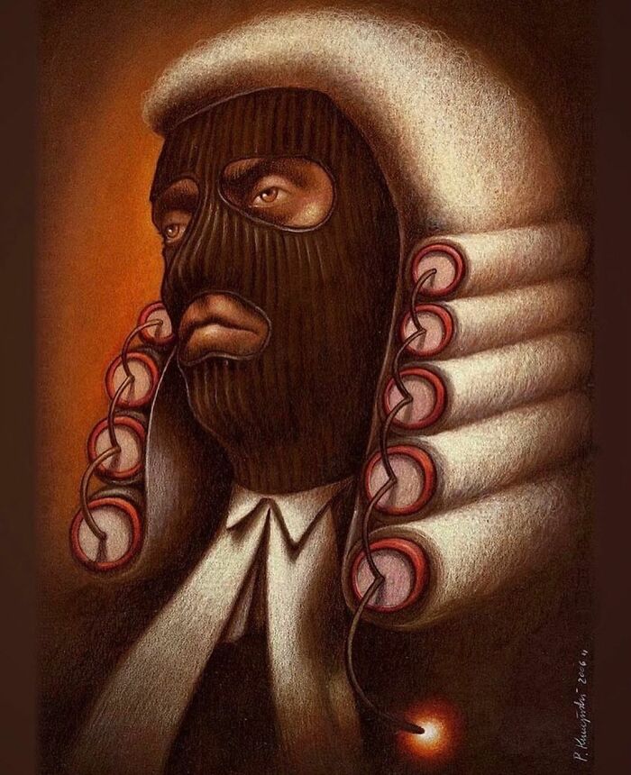 95 New Illustrations By Artist Pawel Kuczynski Put Their Finger On The Wounds Of Today's Society