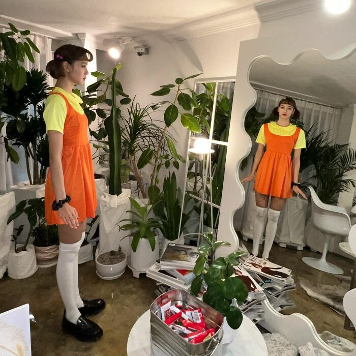 Lisa From Blackpink As The Doll From Squid Game