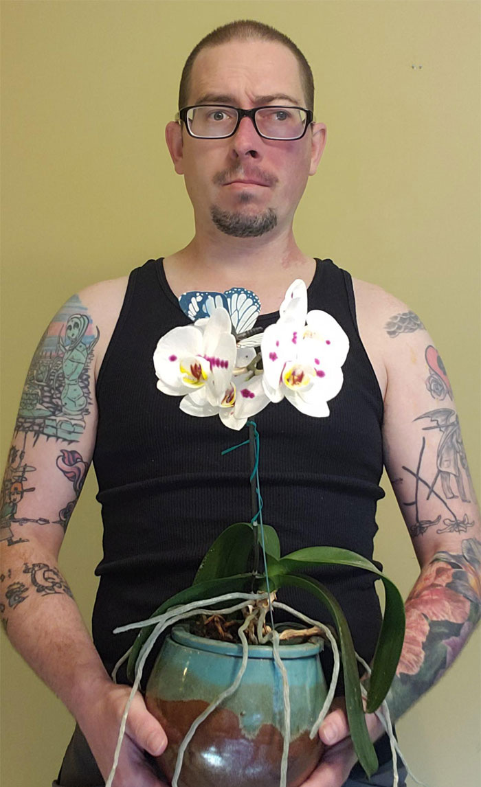 After 4 Years, My Orchid Finally Bloomed :)