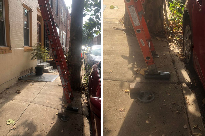 Neighbors Had A Wobbly Ladder, Not Anymore!