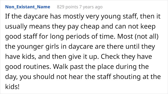 Mom Lists Reasons She Won't Put Her Daughter In Daycare