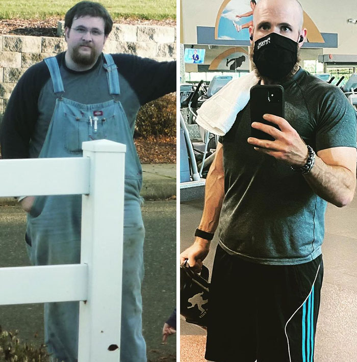 Guy Gives Up Alcohol And Transforms His Life, Here's His Progress After 5 Years