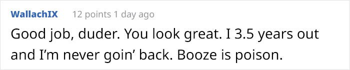 Guy Gives Up Alcohol And Transforms His Life, Here's His Progress After 5 Years