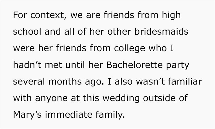Bridesmaid Asks People Online For Their Take On If She Was Wrong For Refusing To Swap Necklaces With The Bride