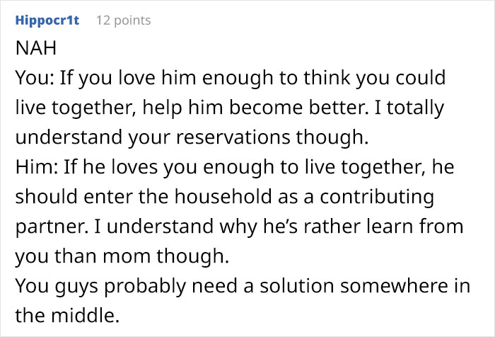 20 Y.O. Girlfriend Wants To Postpone Moving In With Her Boyfriend After Finding Out He’s Completely Clueless When It Comes To Basic Chores 20 Y.O. Girlfriend Wants To Postpone Moving In With Her Boyfriend After Finding Out He’s Completely Clueless When It Comes To Basic Chores