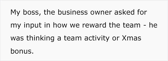 Manager Shares How He Chose To Reward His Employees Instead Of A Christmas Bonus And People Applaud Him