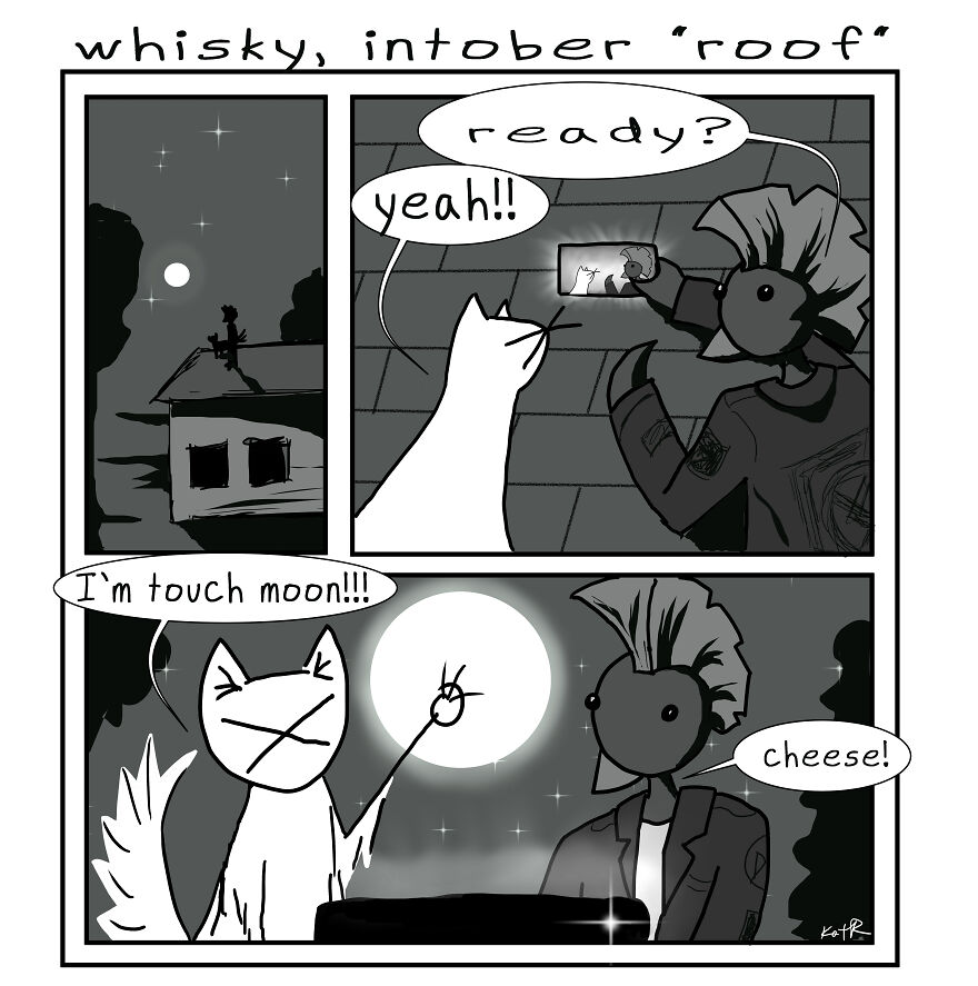 A Drawing Challenge Became A Portrait Of My Mental State.