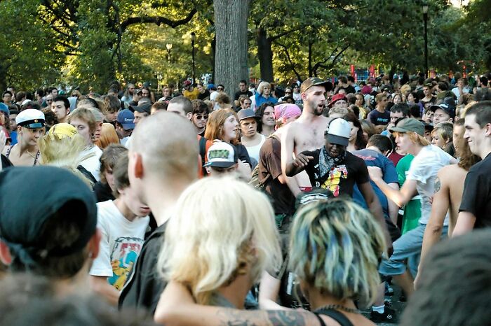 If You Are Involved In Moshing, Or Like To Do Any Of That Stuff, If Someone Falls Down, You Pick Them Up