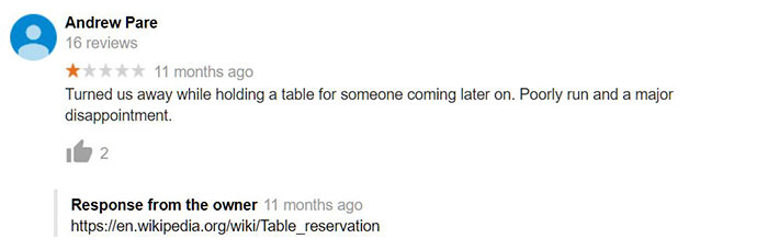 Don't Know If A Small Restaurant Counts As A Company, But