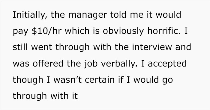 Person With Master&rsquo;s Degree Gets A Job Paying $20/Hr But When The Paycheck Comes And It&rsquo;s Only Half, The Employer Says The Agreement Has A Typo