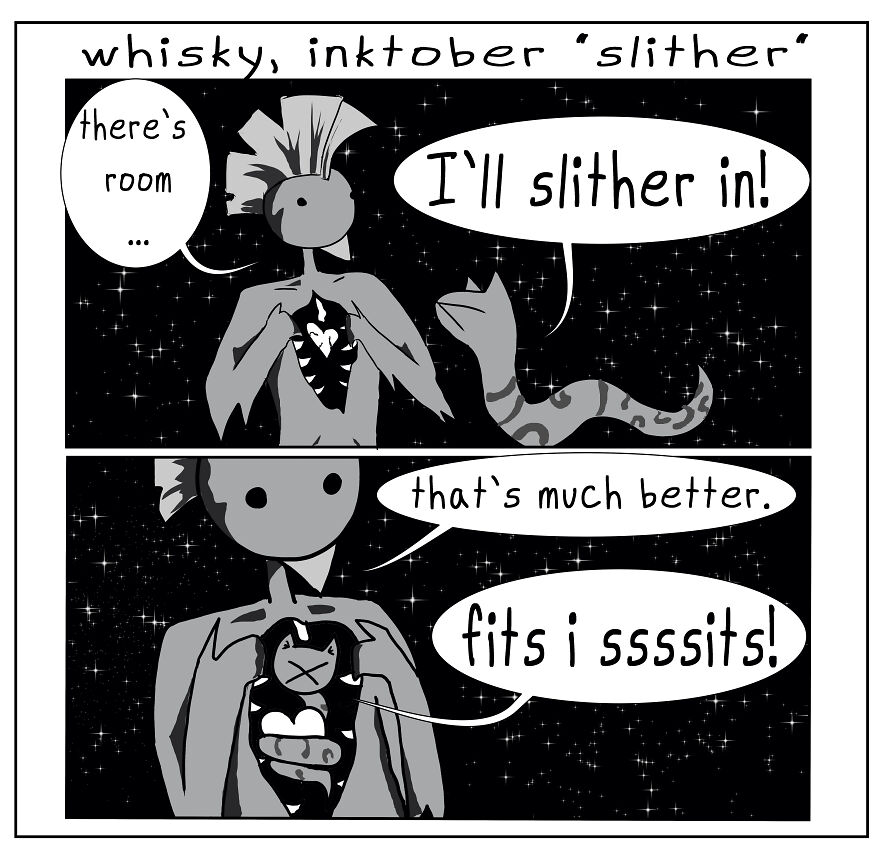 A Drawing Challenge Became A Portrait Of My Mental State.