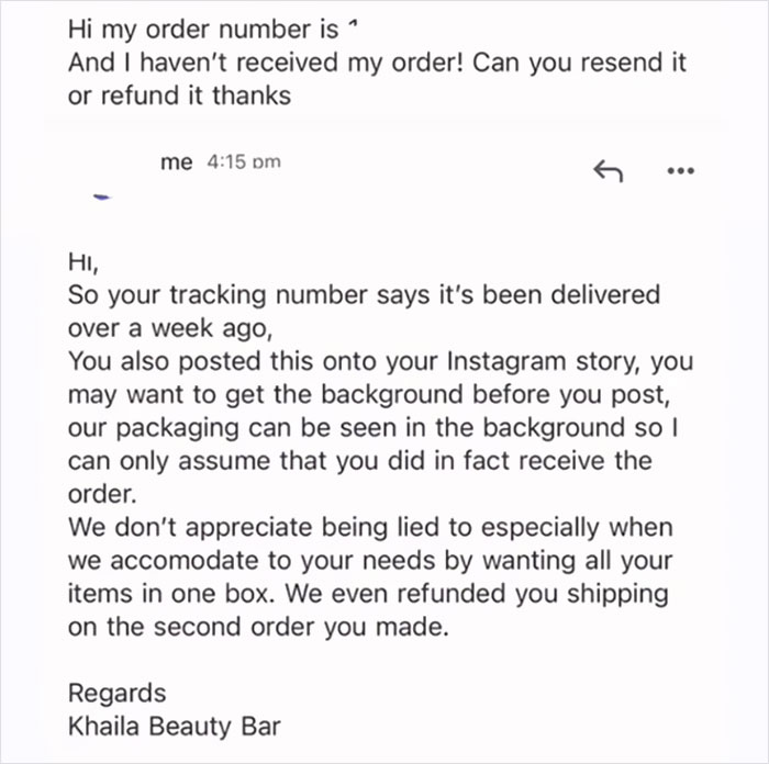 "Our Packaging Can Be Seen In The Background:" Small Business Owner Exposes Lying Customer