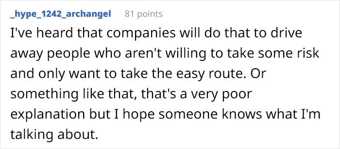 After A Person Brings Up How Unfair It Is To Require Years Of Experience For Starting Positions At A Company, Others Share What They Think
