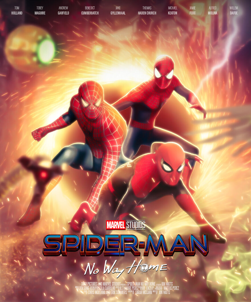 I Created 19 Posters Of The Spider-Man No Way Home Movie