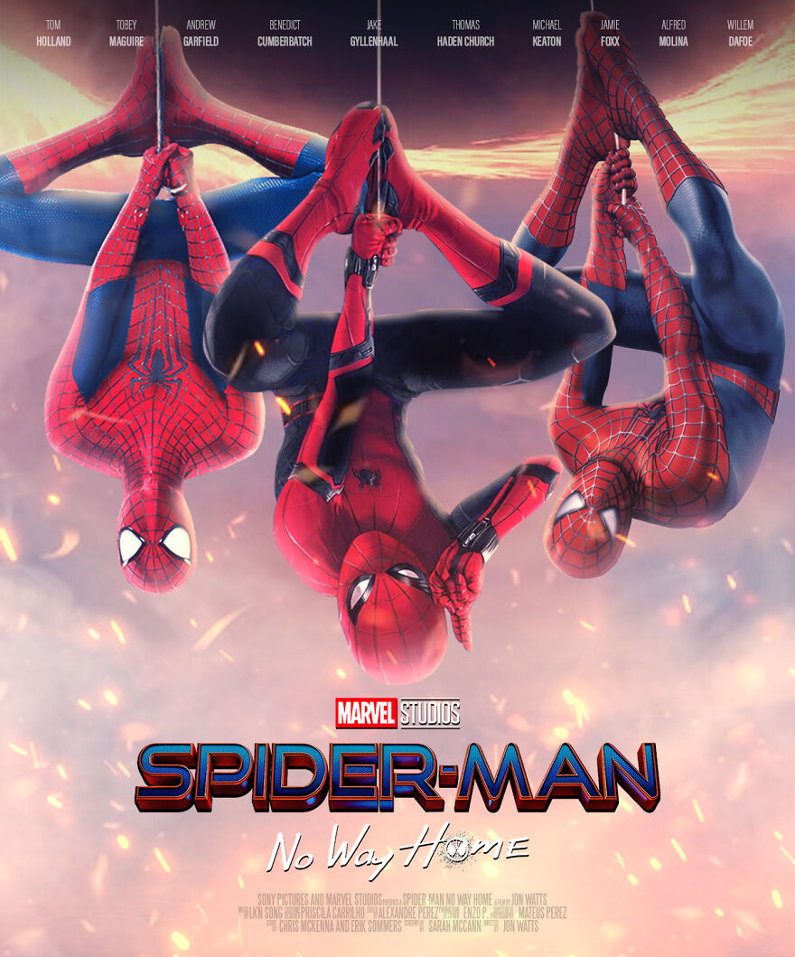 I Created 19 Posters Of The Spider-Man No Way Home Movie