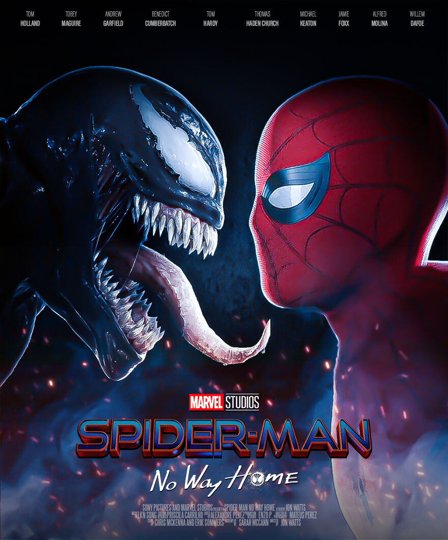 I Created 19 Posters Of The Spider-Man No Way Home Movie
