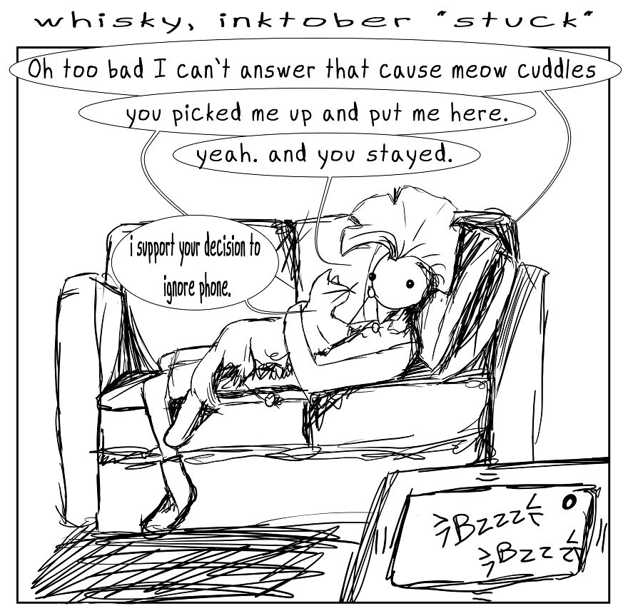 A Drawing Challenge Became A Portrait Of My Mental State.