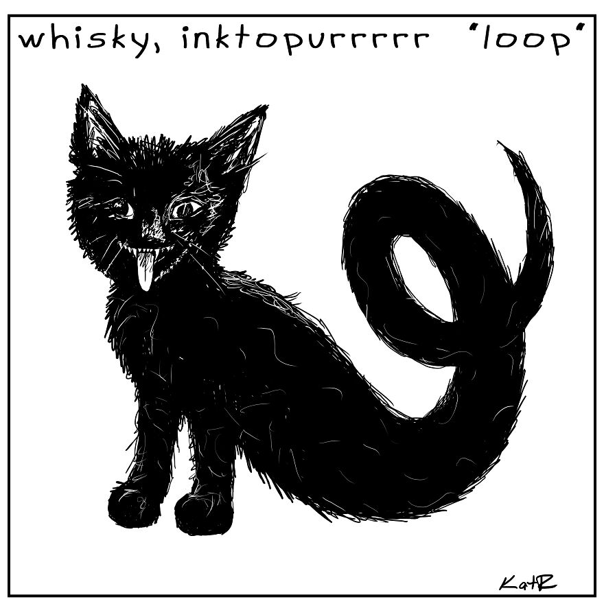 A Drawing Challenge Became A Portrait Of My Mental State.