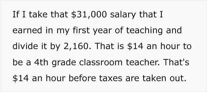 This Teacher Went Viral With 3.2M Views For Sharing How Underpaid Educators Are This Teacher Went Viral With 3.2M Views For Sharing How Underpaid Educators Are