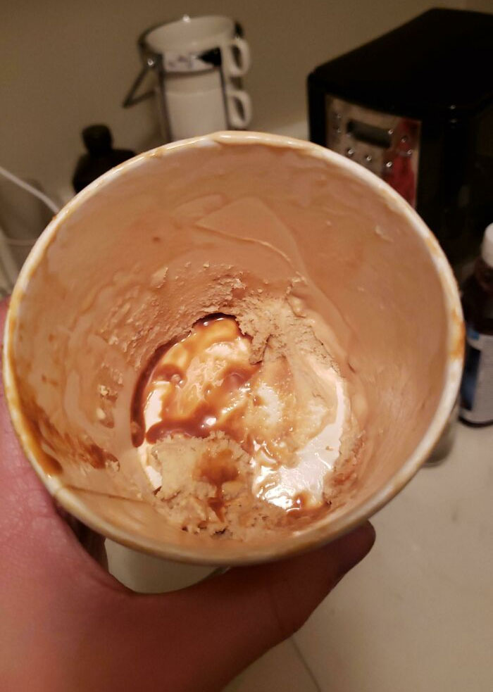 My Boyfriend Left Me Some Icecream