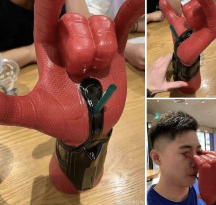 To Create A Novelty Drinking Device
