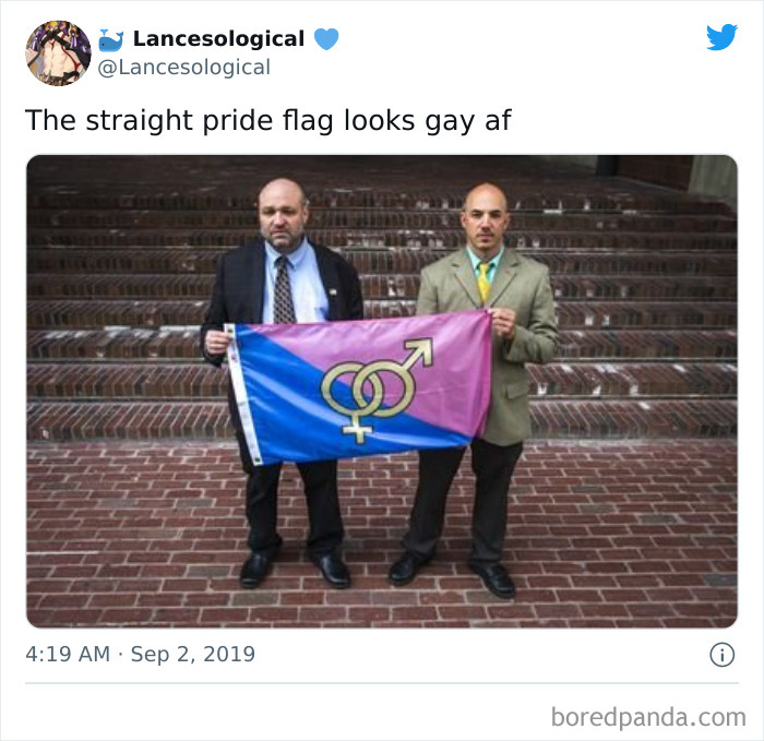 To Champion "Straight Pride"