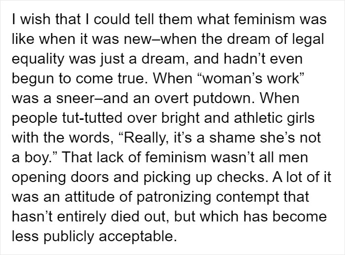 &ldquo;People Now Do Not Realize What It Was Like Then&rdquo;: Tumblr User Lists What Things Weren't Legal For Women In The 1960s