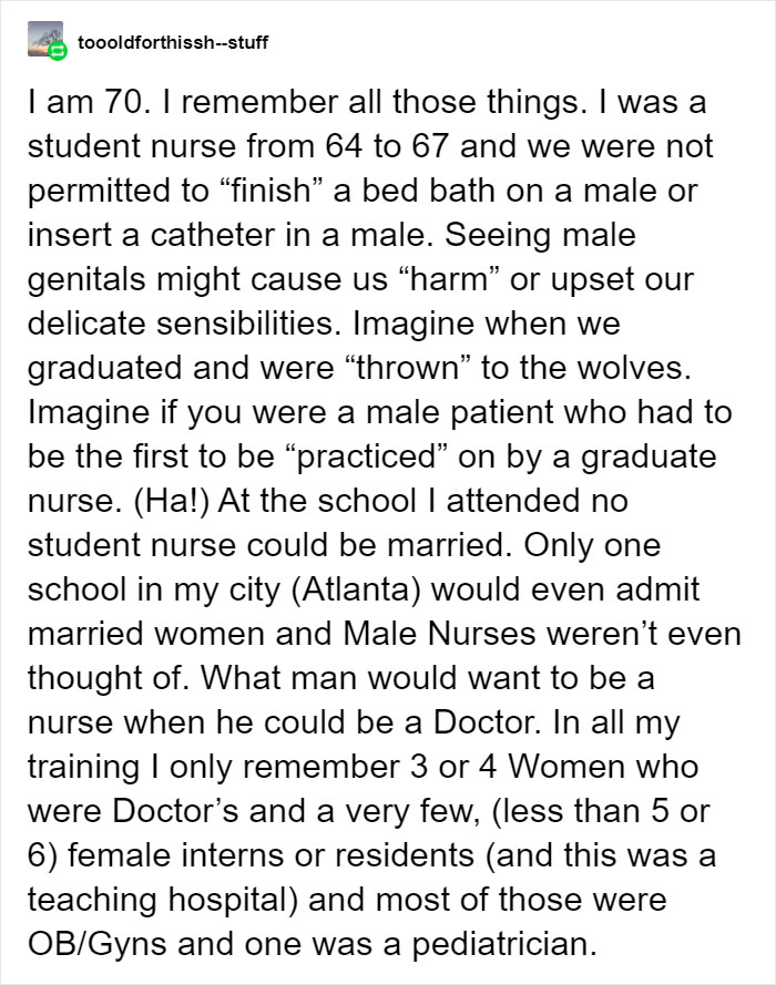 &ldquo;People Now Do Not Realize What It Was Like Then&rdquo;: Tumblr User Lists What Things Weren't Legal For Women In The 1960s