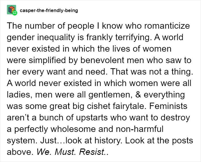 &ldquo;People Now Do Not Realize What It Was Like Then&rdquo;: Tumblr User Lists What Things Weren't Legal For Women In The 1960s