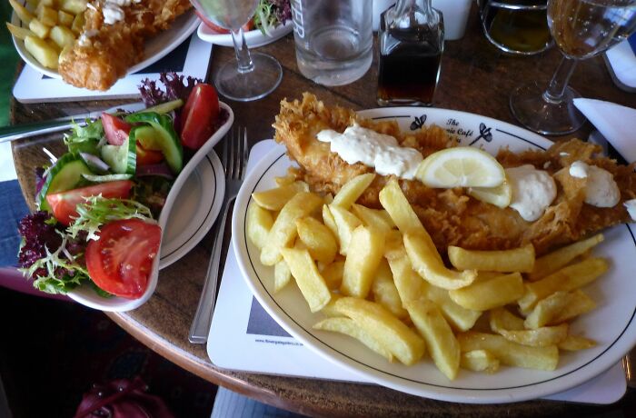 Trying Local Food In London