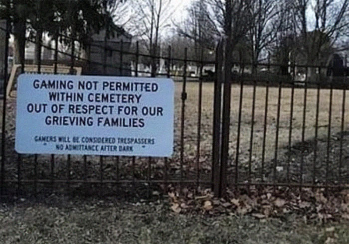 It Makes Me Worry Why There Is A Need For This Sign