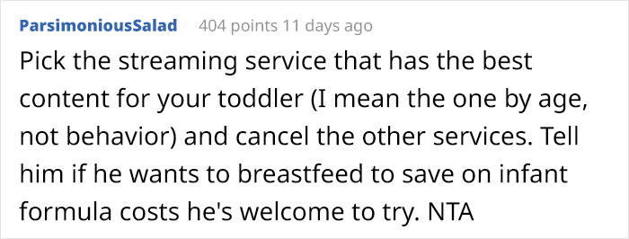 Mom Pays For Her Unemployed Husband's 5+ Streaming Services, Asks Him To Pick One And He Loses It