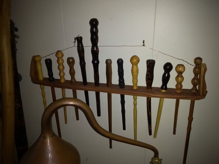 Miscellaneous Wands That I've Turned.