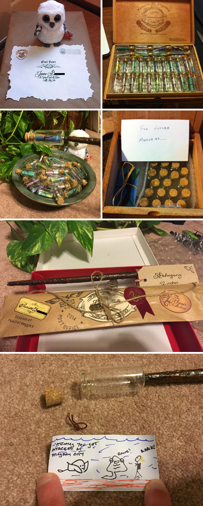 I Made My Wife A Pensieve From Harry Potter For Her Wedding Gift