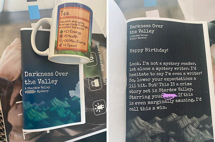 Today Is My Birthday And My Husband Wrote Me A Book