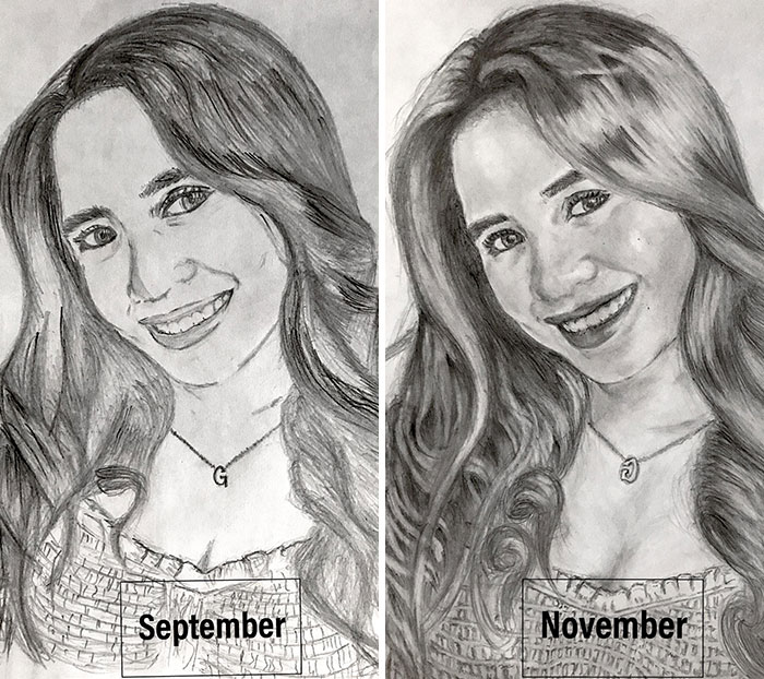 Something I Made For My Girlfriend. Been Practicing A Lot Since September And Here’s The Result