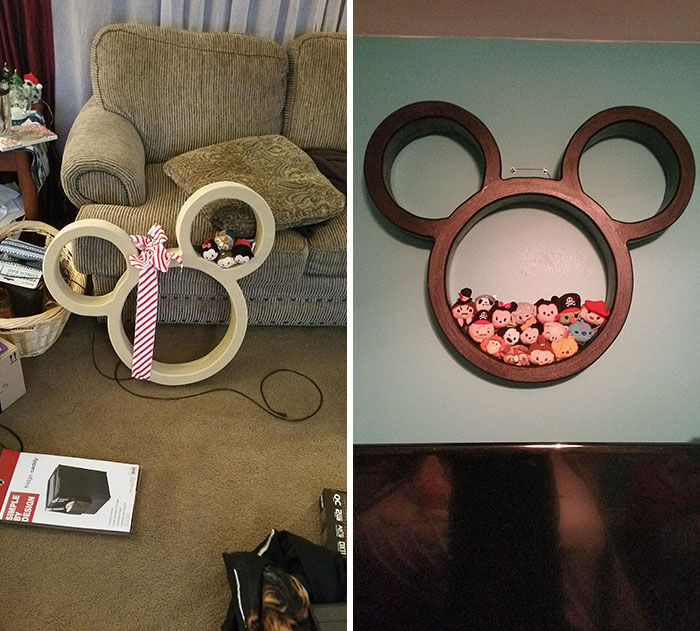 My Girlfriend Loves Tsum Tsums So I Built A Holder For Her Collection