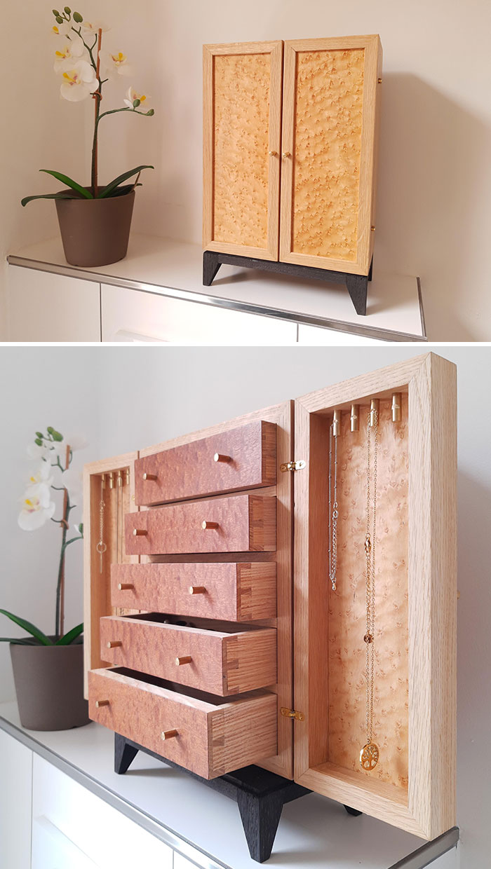 I Made A Jewelry Case For Christmas For My Girlfriend