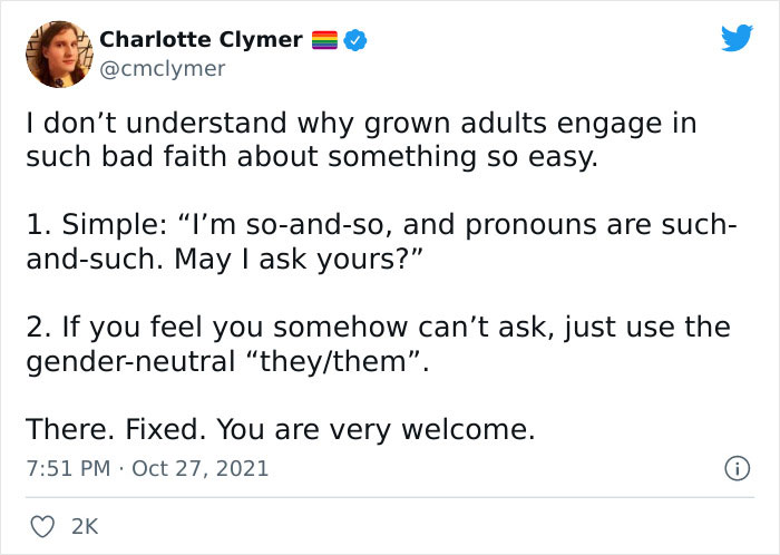 Man Shares How His Wife Didn't Know How To Speak To A Cafe Server She Thought Was Trans, Gets Roasted