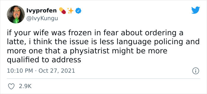 Man Shares How His Wife Didn't Know How To Speak To A Cafe Server She Thought Was Trans, Gets Roasted