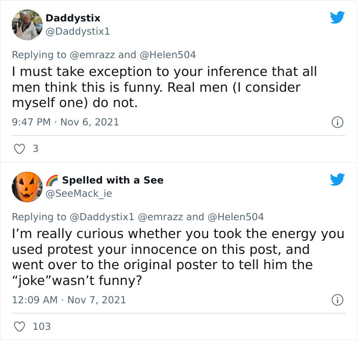 Woman Calls Out Toxic Men Who Pass Off Their Misogyny As 'Edgy' Jokes, Shows Horrific Screenshots