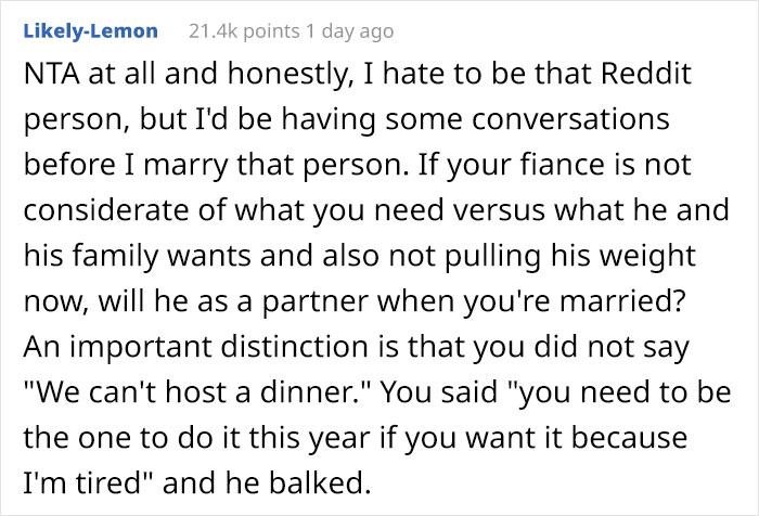 Woman Refuses To Single-Handedly Host Thanksgiving And Christmas For 20+ People For The 4th Year In A Row, Fianc&eacute; Gets Furious