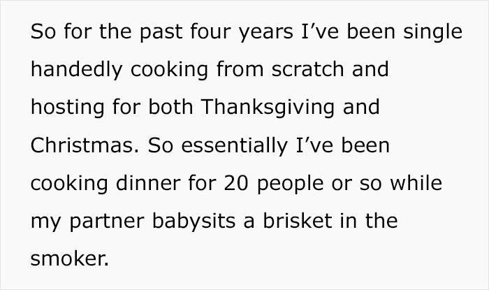 Woman Refuses To Single-Handedly Host Thanksgiving And Christmas For 20+ People For The 4th Year In A Row, Fianc&eacute; Gets Furious