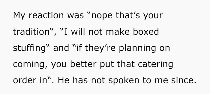 Woman Refuses To Single-Handedly Host Thanksgiving And Christmas For 20+ People For The 4th Year In A Row, Fianc&eacute; Gets Furious