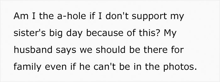 &lsquo;My Sister Won&rsquo;t Invite My Husband To Her Wedding Because He&rsquo;s In A Wheelchair&rsquo;