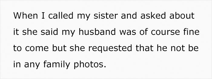 &lsquo;My Sister Won&rsquo;t Invite My Husband To Her Wedding Because He&rsquo;s In A Wheelchair&rsquo;
