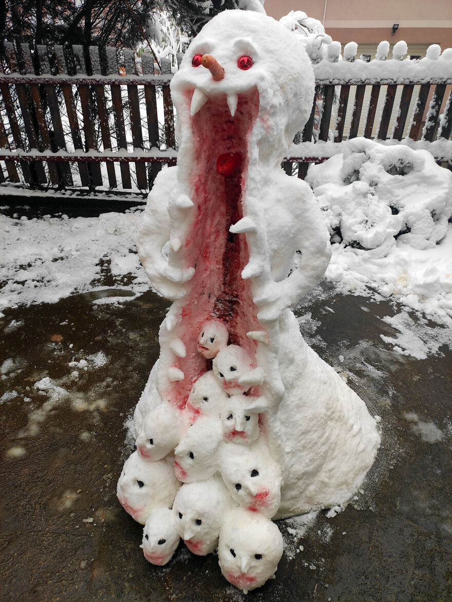 I Make Somewhat Unusual Snowmen (Part 1)