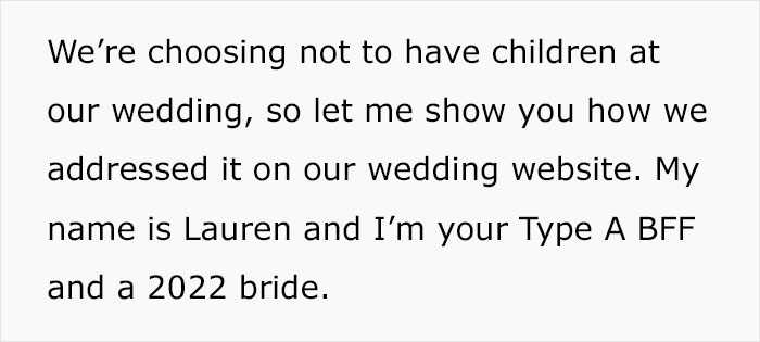 An Engaged Couple Decided To Host A Child-Free Wedding And People Online Have Mixed Thoughts About This