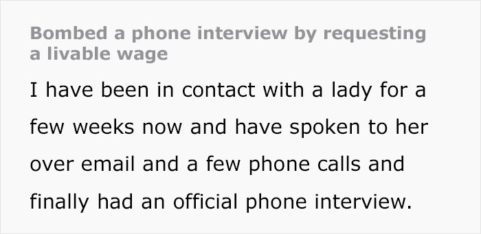 Interviewer Goes Off On A Potential Employee For Expecting To Be Paid $15 An Hour When They Listed A $12-$19 Range